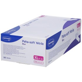 Nitrile examination Gloves Peha Soft Nitrile Fino Hartmann150pcs | XLarge