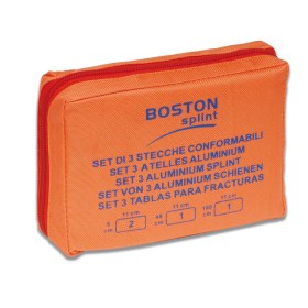 Boston 4-Piece Splint Set - Set of Medical Splint Roll Aluminium Emergency First Aid 3 pcs 