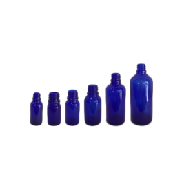 Cobalt Blue Dropper Bottles