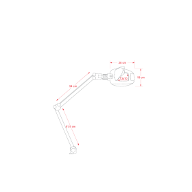 Magnifying Glass LED Αmpli 1005T - 