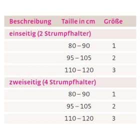 Medi Support Suspenders for Rhizomere Stockings | No3 - Body Circumference 110-120cm - 