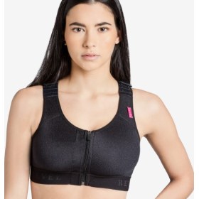 Post-operative bra with zipper ELODIE 0302 black