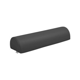 Ημικυλινδρικό Μαξιλάρι 60x18x12cm σε Μαύρο χρώμα