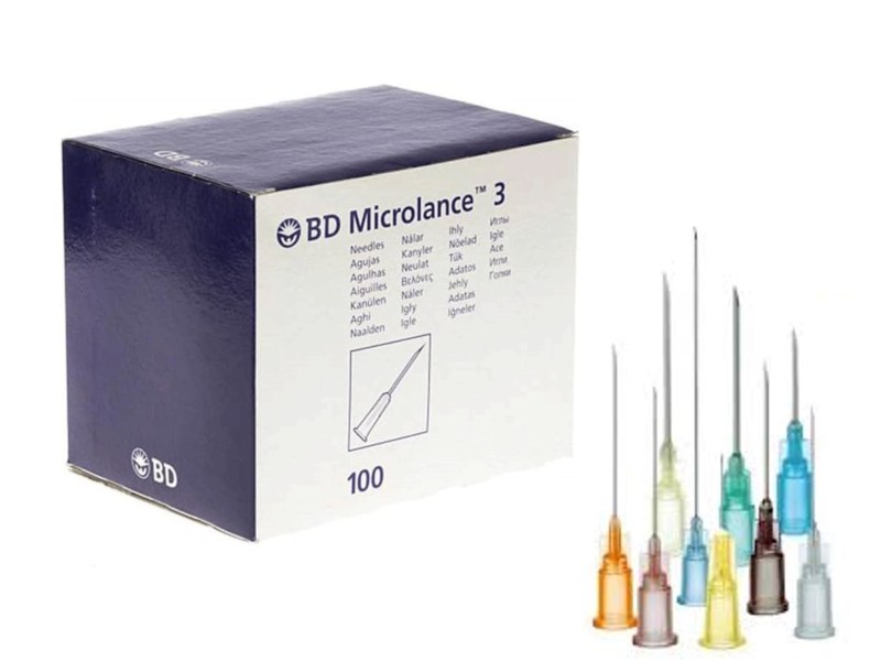 BD Microlance Needles 23G x 1" 100 pcs BD Microlance Needles 23G x 1" 100 pcs
