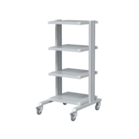 Τρόλεϊ ιατρικών μηχανημάτων με 4 ράφια CAR4P45A