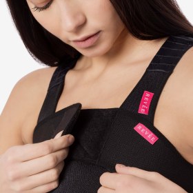 Women's chest belt 0202 black