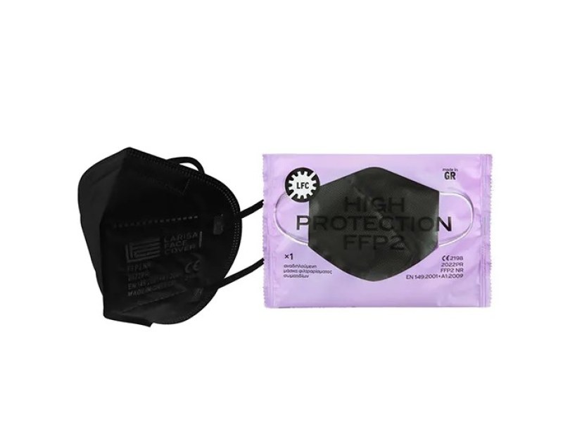 Face filtering mask FFP2 LFC Black 20 pieces Face filtering mask FFP2 LFC Black 20 pieces