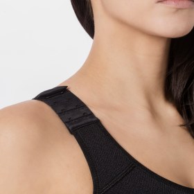 Post-operative bra with zipper ELODIE 0302 black