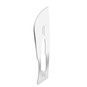 Disposable sterile surgical blades SWANN MORTON 100 pieces | 22