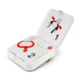 Ημι-αυτόματος απινιδωτής Lifepak CR2 με USB - Ελληνικές φωνητικές οδηγίες - 