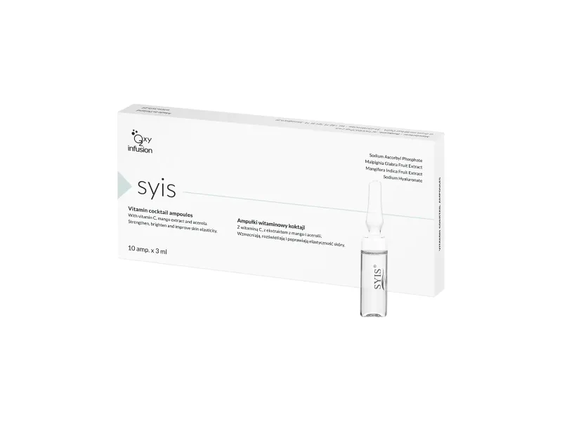 SYIS® Vitamin cocktail ampoules 10x3ml SYIS® Vitamin cocktail ampoules 10x3ml