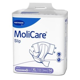 Πάνες ακράτειας νυκτός Molicare Flash Slip Super Plus | Extra Large 14 τεμάχια 