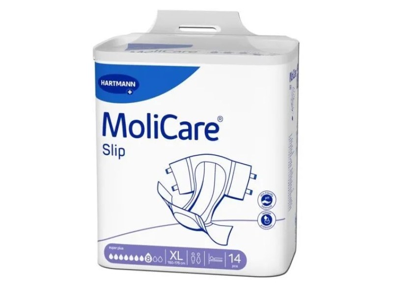Incontinence diapers Molicare Flash Slip Super Plus | Extra Large 14 pieces Incontinence diapers Molicare Flash Slip Super Plus | Extra Large 14 pieces