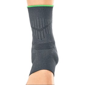 Elastic Ankle brace MEDI PROTECT LEVA with silicone - 