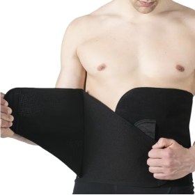 Ζώνη μετεγχ/κή 32cm 0204 μαύρη - Ζώνη μετεγχ/κη στέρνου & θώρακος 032 μαύρη