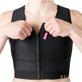 Γιλέκο γυναικομαστίας κοντό 030 μαύρο - 