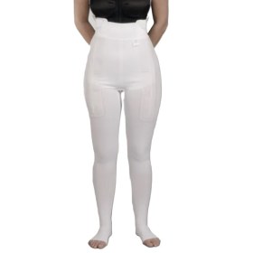 Compression corset open toe with zipper ETO 135 Black