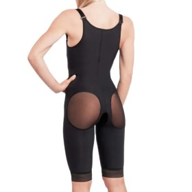 Κορσές BBL ανόρθωσης γλουτών πάνω γόνατο μεγάλες τρύπες 0407 μαύρος