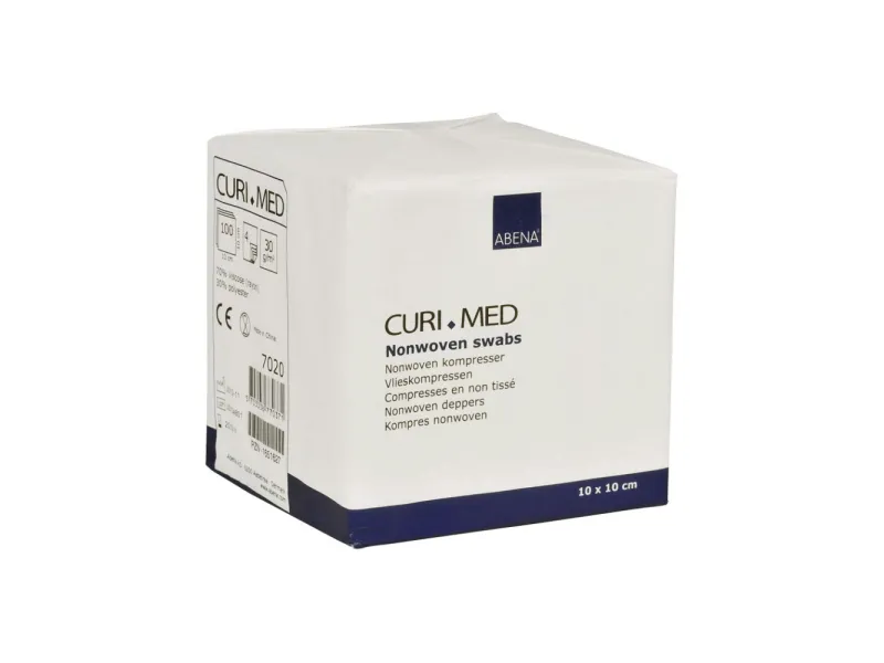 Curi Med Non sterile gauze swabs 10x10cm 4ply 100 pieces Curi Med Non sterile gauze swabs 10x10cm 4ply 100 pieces