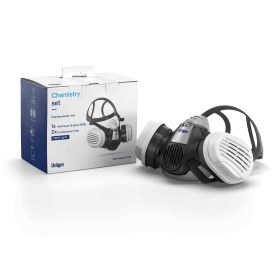 Μάσκα μισού προσώπου X-PLORE 3300 & φίλτρα ABEK1HgP3 R D για χημικά (Medium)