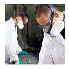 Μάσκα μισού προσώπου X-PLORE 3300 & φίλτρα A2P3 R D για βαφές (Medium) - 