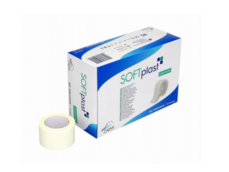 Ταινίες στερέωσης χάρτινες Softplast (τύπου Micropore) | 1" 2.5cm x 9.14m 12 τεμάχια Ταινίες στερέωσης χάρτινες Softplast (τύπου Micropore) | 1" 2.5cm x 9.14m 12 τεμάχια