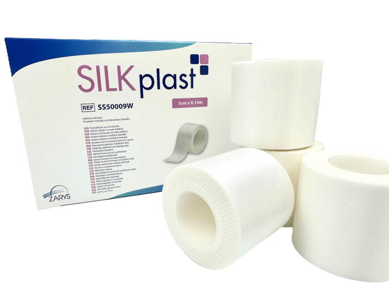 Silkplast adhesive tape | 5.0cm x 9.14m box 6 pcs Silkplast adhesive tape | 5.0cm x 9.14m box 6 pcs