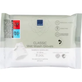 Wet 8-piece disposable cleaning gloves Abena