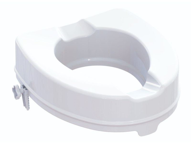 Raised Toilet Seat with Locking System 10 cm Raised Toilet Seat with Locking System 10 cm