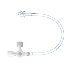 3-way Stop Cock with Extension Tube 10 cm  box of 75 pcs 