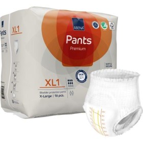 Πάνα ακράτειας (βρακάκι) Abri- Flex Pants 6 σταγόνων  | XLarge 1- 16 τεμάχια