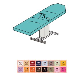 Terry Fabric Medical Bed Cover with 75 cm Width