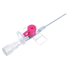 Polyflon I.V. Cannula with port & wings 100 pcs
