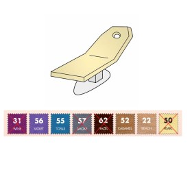 Κάλυμμα εξεταστικής έδρας βελούδινο με πλάτος 90cm 