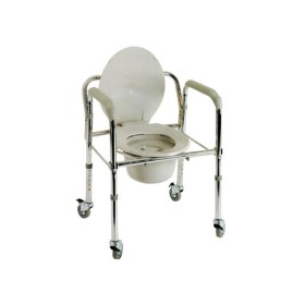 Toilet Seat - Bathroom Foldable with wheels AC - 522W