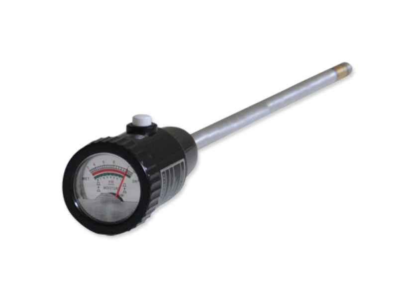 Ph-meter and moisture tester f/soil, rod 30 cm Ph-meter and moisture tester f/soil, rod 30 cm