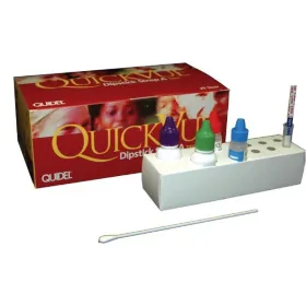 Τεστ στρεπτόκοκκου QUIDEL QUICKVIEW DIPSTICK STREP A test 25 τεμάχια 