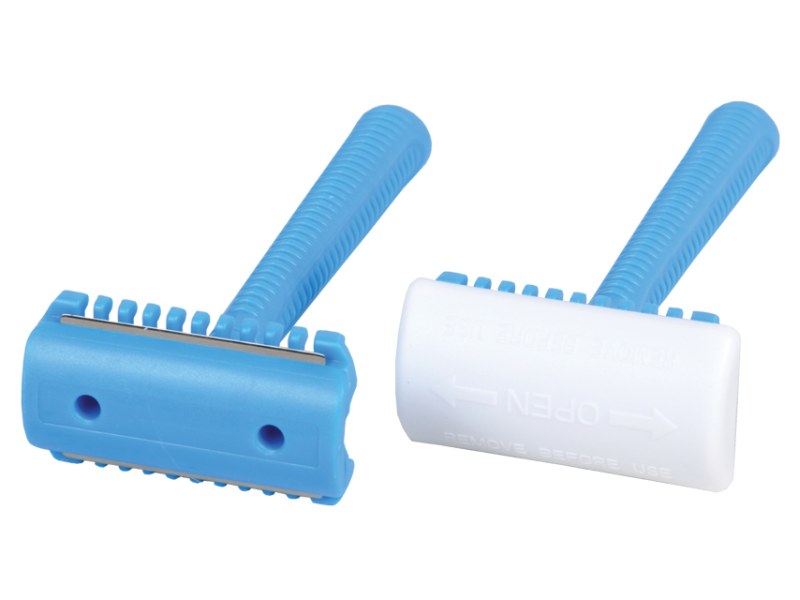 Surgical prep use Razors Double Blade blue 50pcs Surgical prep use Razors Double Blade blue 50pcs