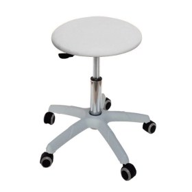 Σκαμπώ τροχήλατο S2611 | No41 Blanc