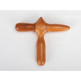 Set of 6 wooden massage tools