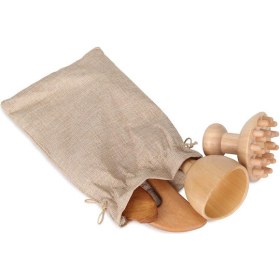 Σετ ξύλινα εργαλεία μασάζ 4 τεμαχίων