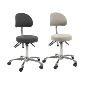 Σκαμπώ τροχήλατο με πλάτη NAGGURA