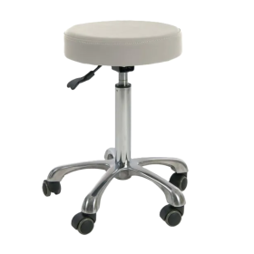 Σκαμπώ τροχήλατο χωρίς πλάτη NAGGURA | Λευκό