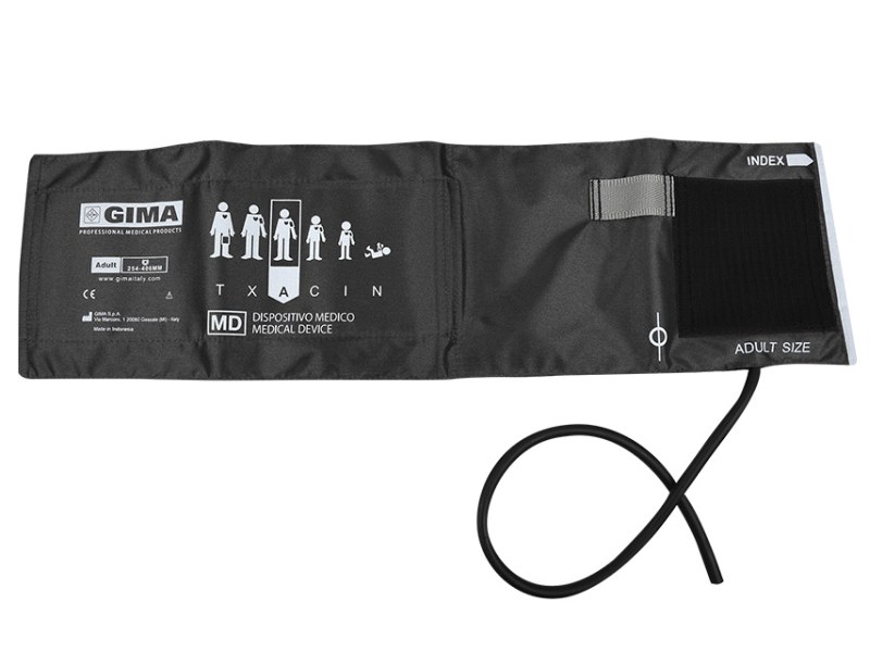 NYLON CUFF + TPU BLADDER - gray/black - adult - 1 tube NYLON CUFF + TPU BLADDER - gray/black - adult - 1 tube