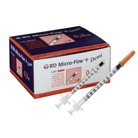 BD™ Micro-Fine σύριγγα ινσουλίνης 100 τεμάχια 