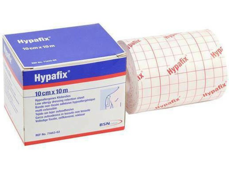 Hypafix Hypoallergenic Dressing Retention Tape | 10x10cm Hypafix Hypoallergenic Dressing Retention Tape | 10x10cm