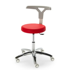 Σκαμπώ τροχήλατο με πλάτη Namrol MONZA - 