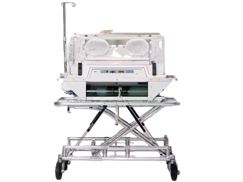 Θερμοκοιτίδα φορητή TI500 Draeger με τροχήλατο Spencer Θερμοκοιτίδα φορητή TI500 Draeger με τροχήλατο Spencer