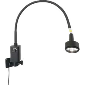 Εξεταστικός φωτισμός μαύρος KS-Q6D επιτοίχιος