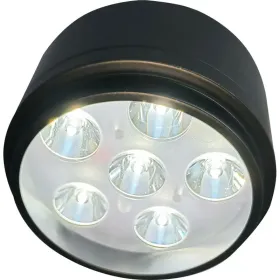 Test light with wheel volume adjustment KS-Q6 black with base ABS01